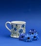 Cornflower Country Mug - Hand Painted - Image 7