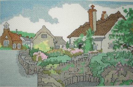 Croyde in Devon cross stitch kit