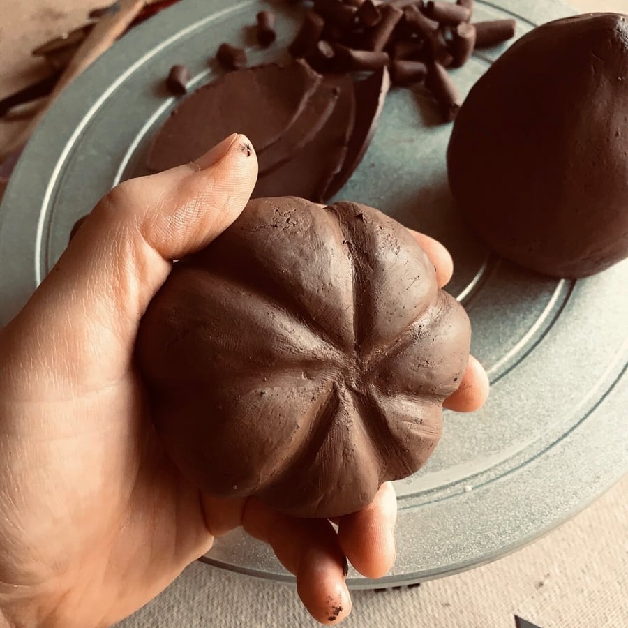 Kit: Pinch Pumpkin Clay-At-Home