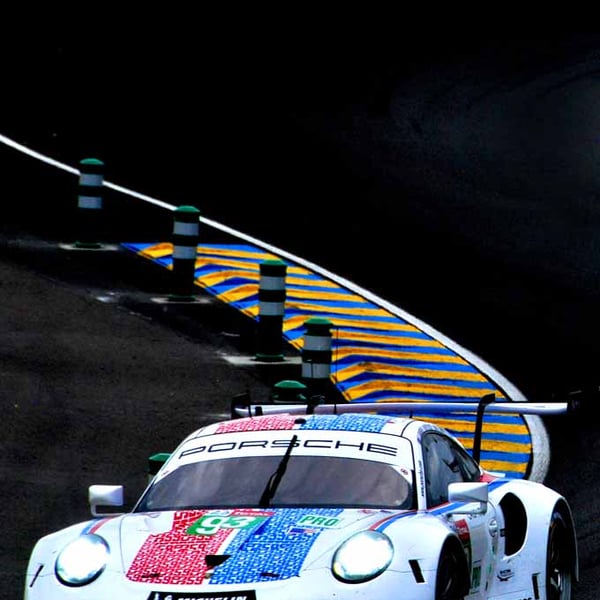 Porsche 911 RSR no93 Hours of Le Mans 2019 Photograph Print