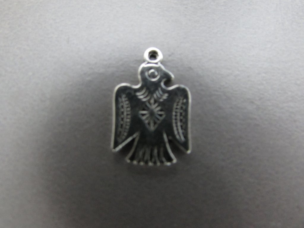 Raven Tibetan silver Jewellery Charm