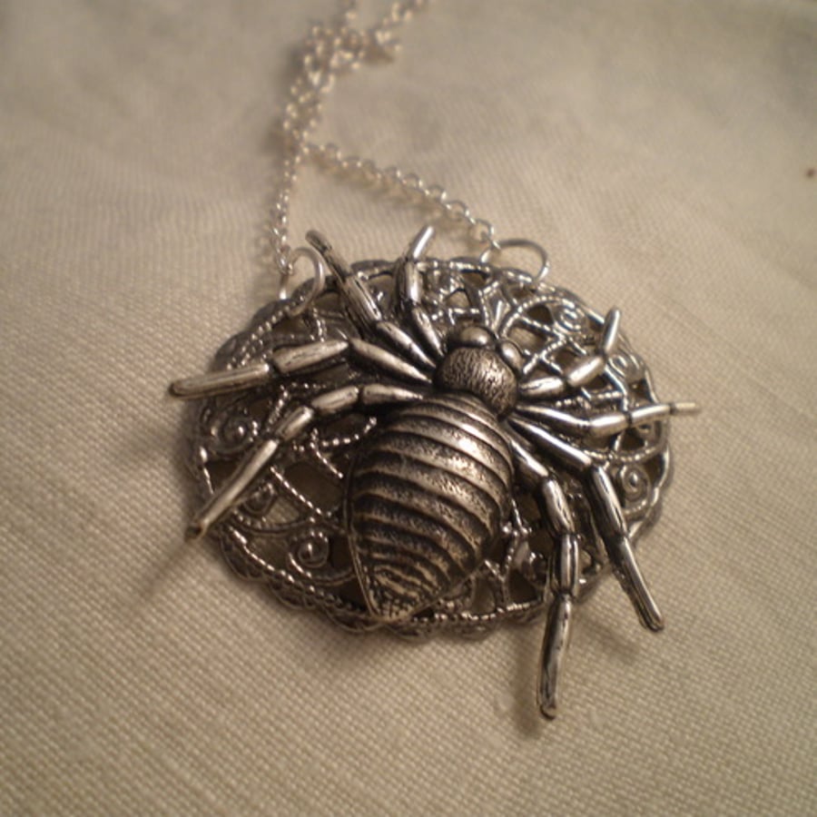  Gothic Spider Necklace