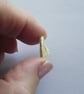Dorset Buttons, Handmade, Pale Gold Synthetic Thread on Brass Rings, 2cm - Image 5