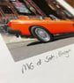 ‘MG at Sarti, Glasgow’ Signed square Mounted Print 30 x 30cm FREE DELIVERY - Image 4