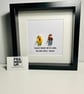 Back to the Future Framed LEGO Minifigures - Choose I II or III - Movie Gift - Image 4