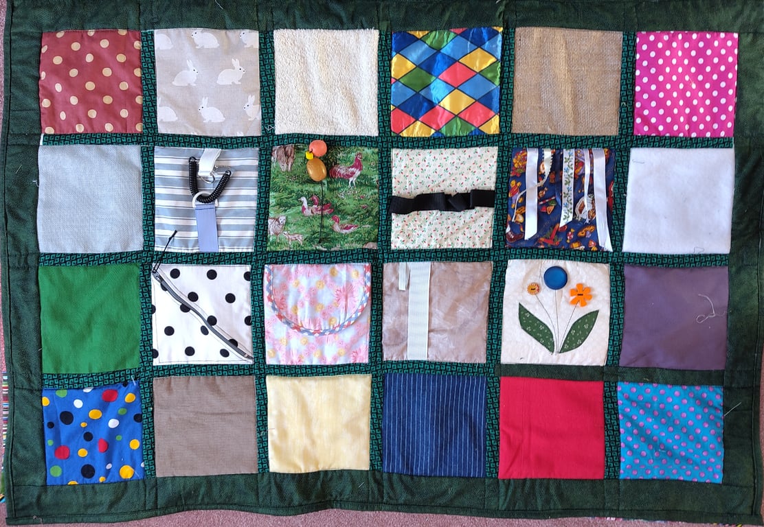 A Dementia Lap quilt