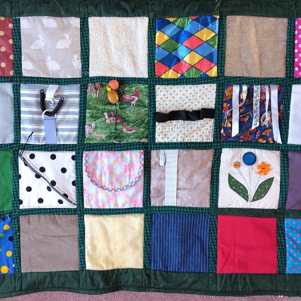 A Dementia Lap quilt