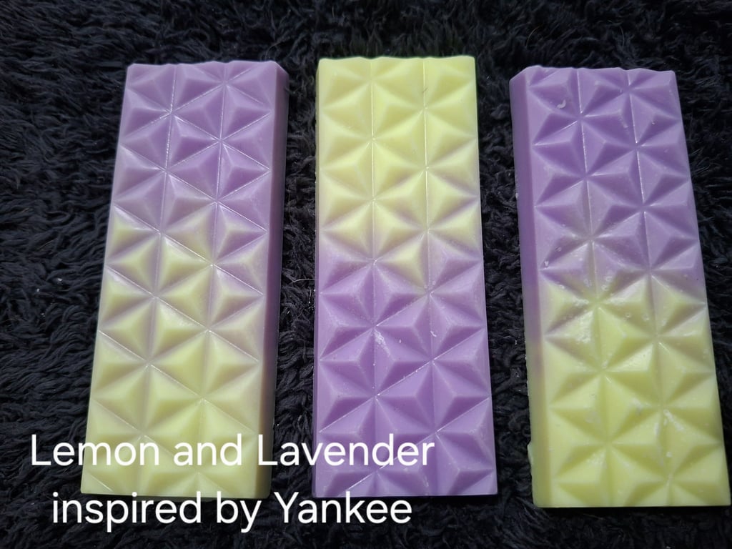 Lavender and lemon wax melt bar