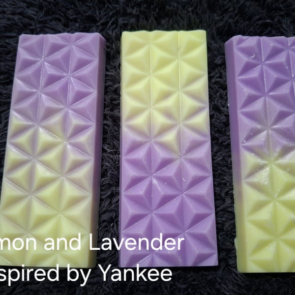Lavender and lemon wax melt bar