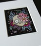 bony botanical skull - original aceo - Image 6