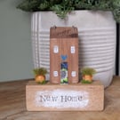 New Home - Handmade Tiny Oak Cottage Home Decor 