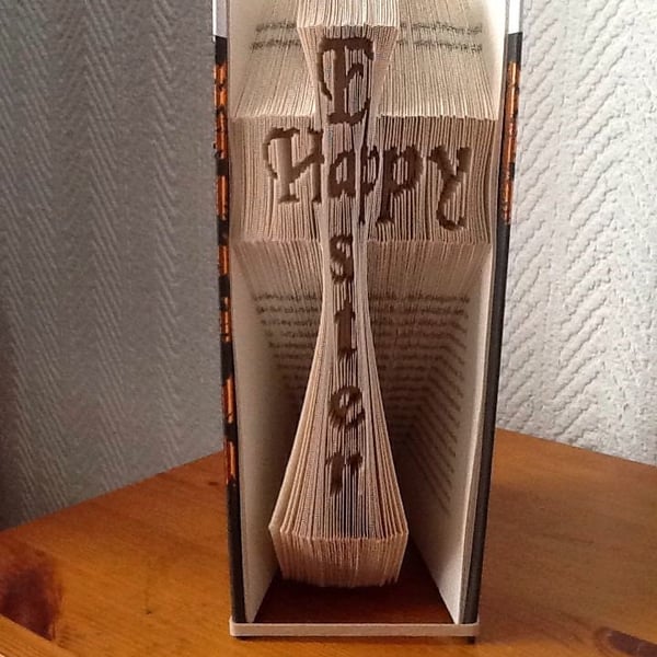Easter Cross COMBI Book Folding Pattern - EMAILED PDF PATTERN