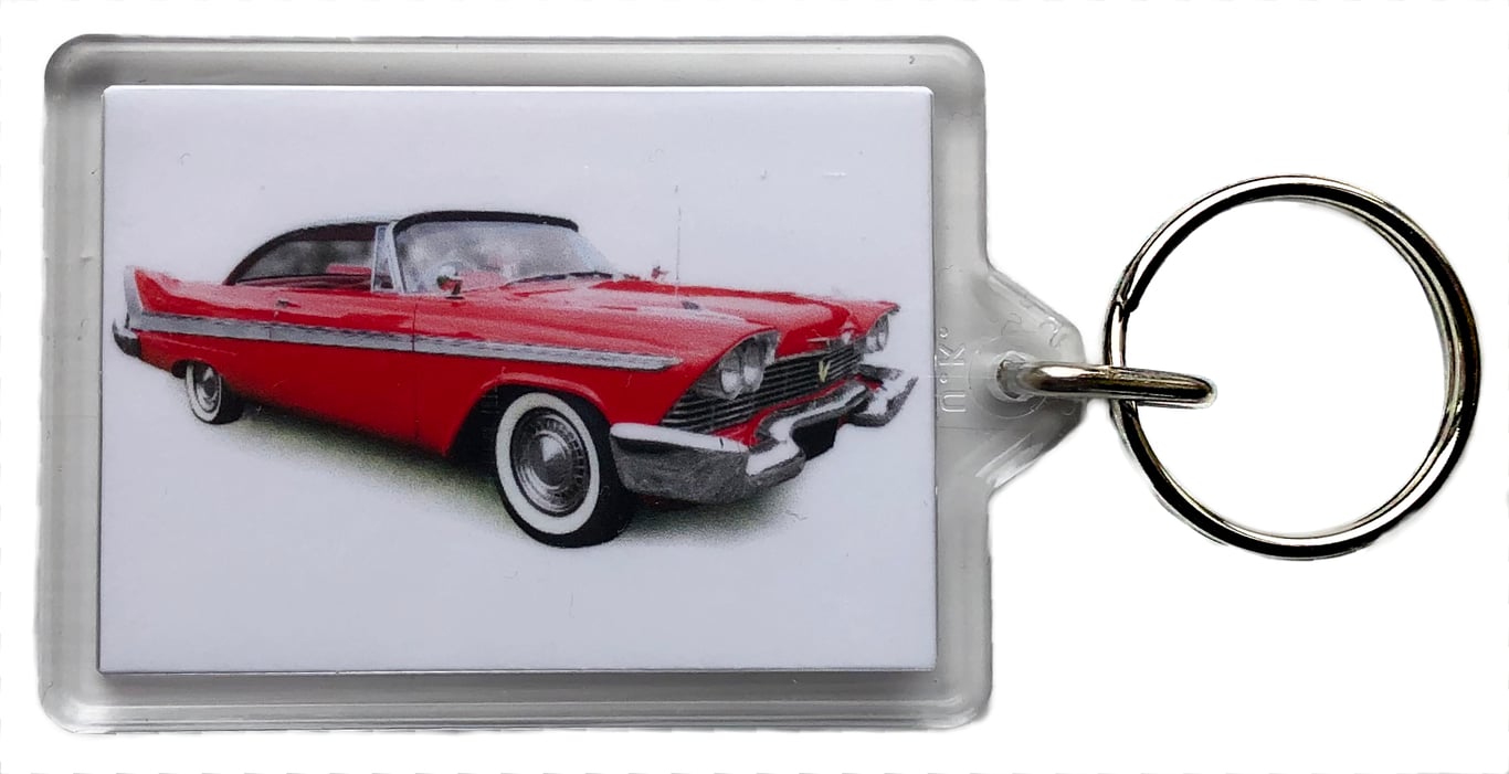 Plymouth Belvedere 1958 - Keyring with 50x35mm Insert