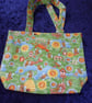 Comical Bees & Sunflowers Project Bag - Image 1