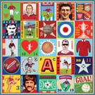 Arbroath Pop Art Football Print