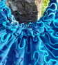 Mixed Blue, Couched Shoulder Bag, Great Gift, Soft Feel. - Image 6