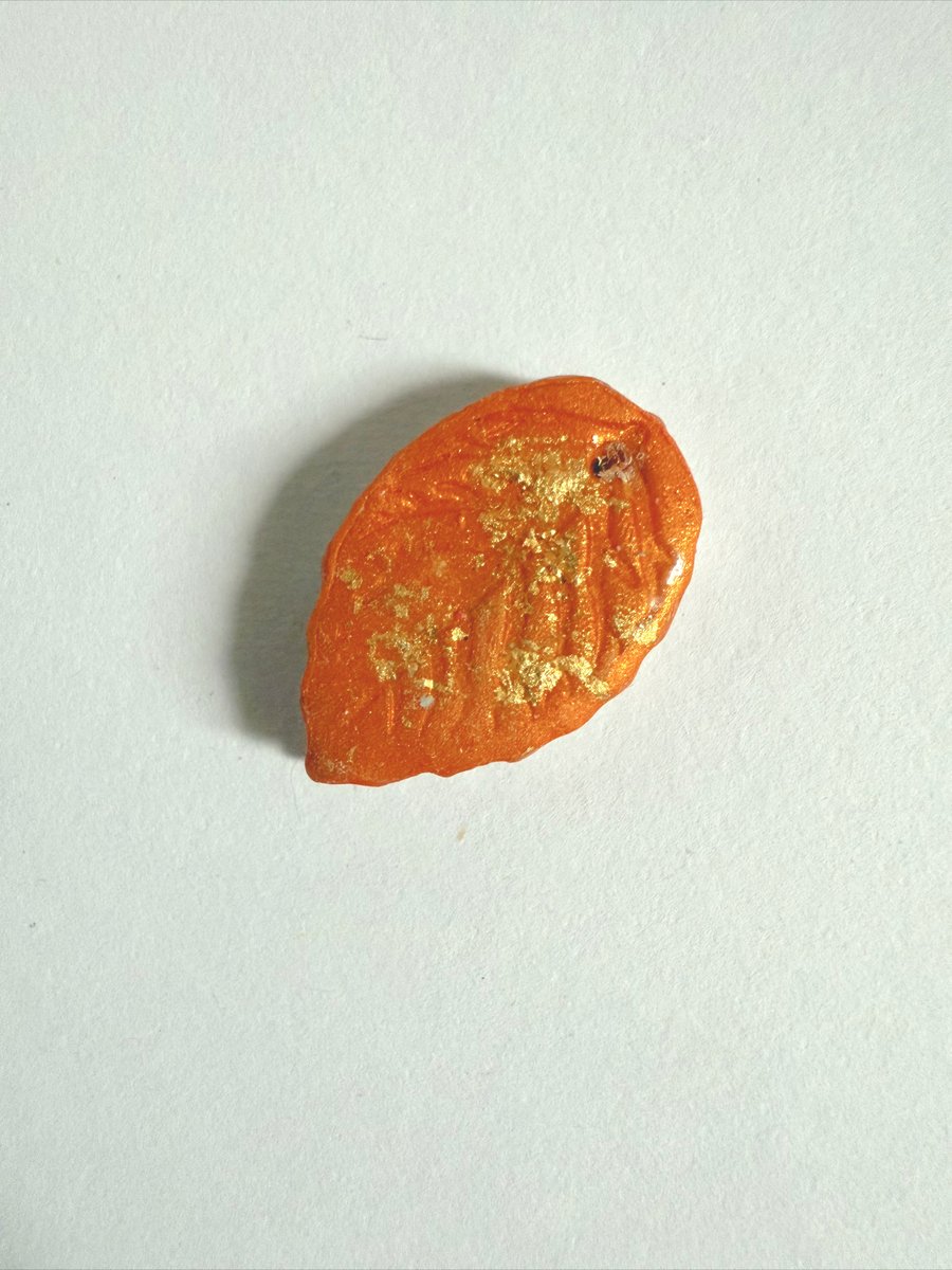 Autumn Leaf Worry Stone
