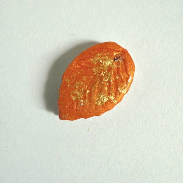 Autumn Leaf Worry Stone