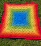 Bright rainbow blanket - Image 4