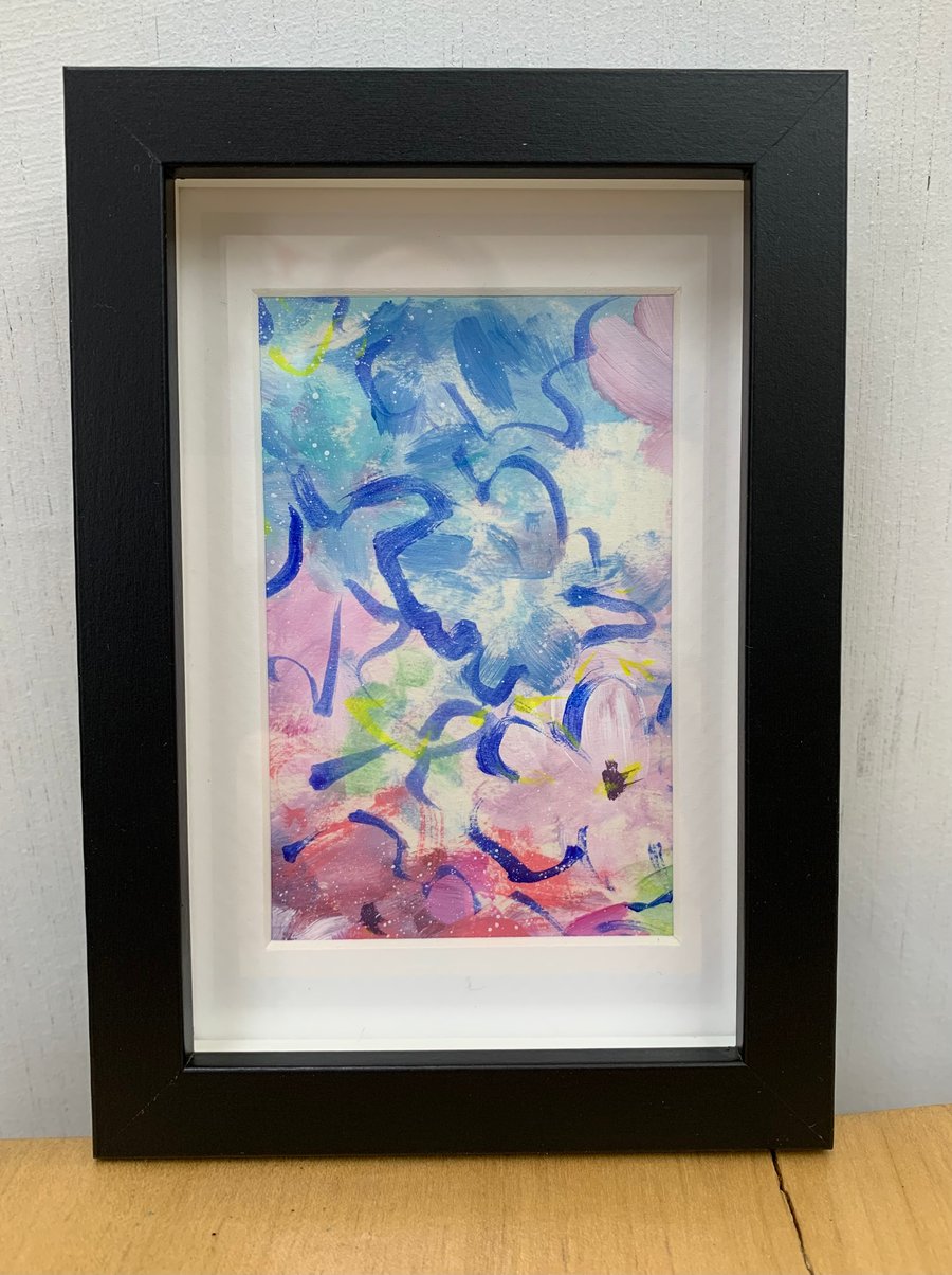 Summer Garden Abstracted Painting 2