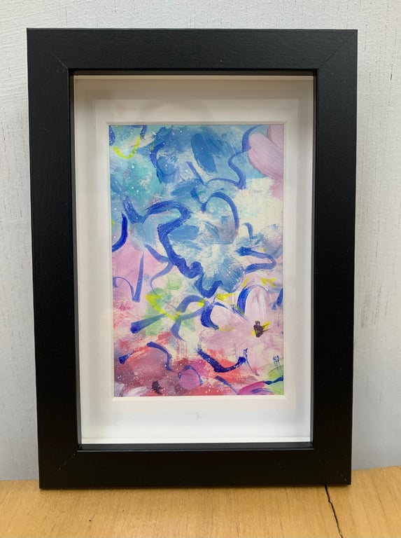 Summer Garden Abstracted Painting 2