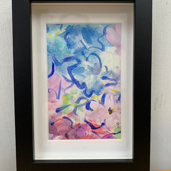 Summer Garden Abstracted Painting 2