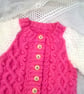 Cabled Cardigan for a Child to 11 years, Child's Round Neck Cardigan - Image 8