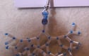 Blue earrings