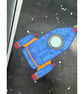 Space Rectangle Children's Wall Art - Image 9