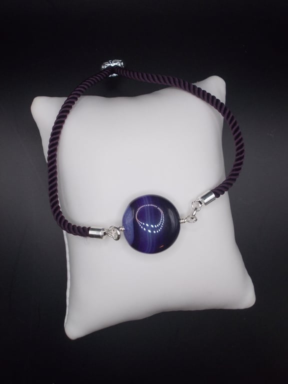 Cord slider bracelets