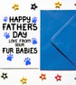 Fathers Day Card From Fur Babies, Dogs, Cats, Rabbits For Furbabies' Daddy  - Image 5