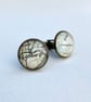 Personalised Bronze Cufflinks, Eighth Anniversary Gift for Him - Image 5