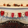 Mini Christmas bunting