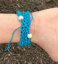 Hemp Bracelet. Beach Jewellery. Wrap Bracelet. Natural Hemp Jewellery.  - Image 2