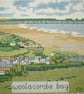 Woolacombe Bay in Devon cross stitch kit - Image 1