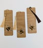 Pyrography wooden bee bookmark, gift for a bee lover - Image 4