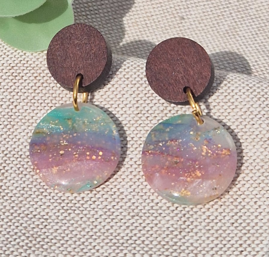 Polymer Clay Earrings: Pretty Pastels