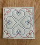 979  8 Hearts line coaster - Image 1