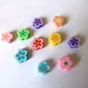 polymer clay flowers