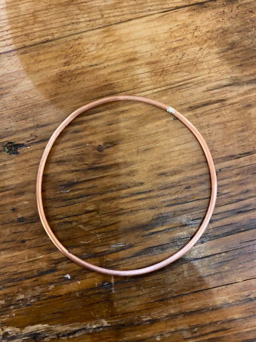 Copper Stack Bangle (616)