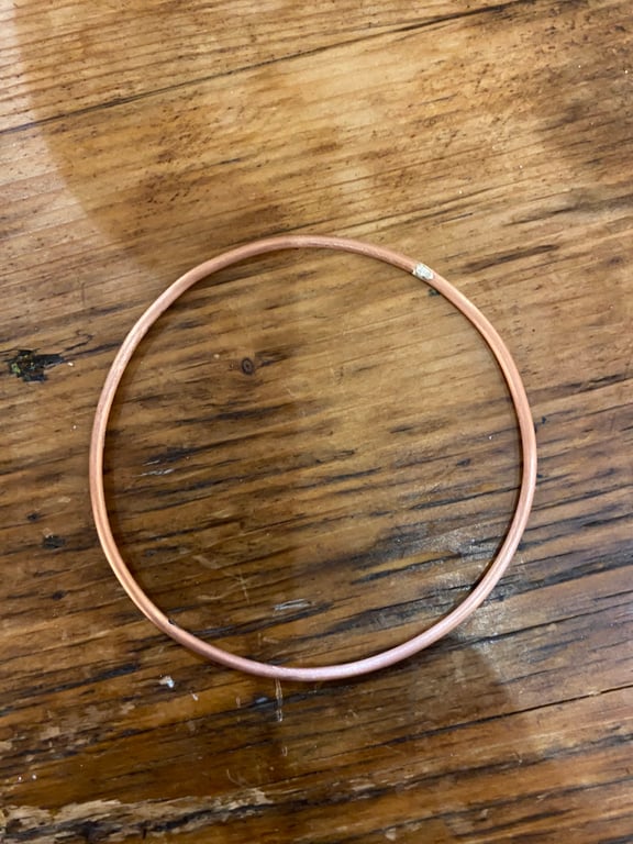 Copper Stack Bangle (616)