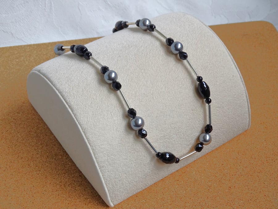 Black & Grey Necklace