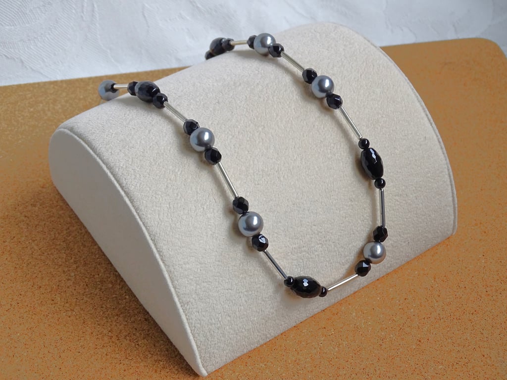 Black & Grey Necklace