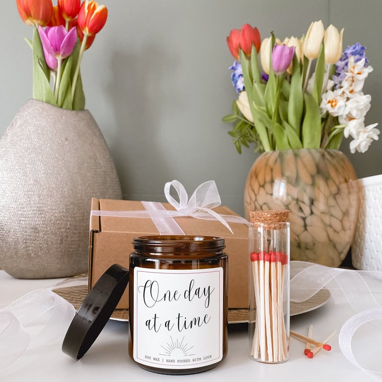 One Day At a Time, Supportive Gift, Grieving Friend, Sorry for Your Loss Gift