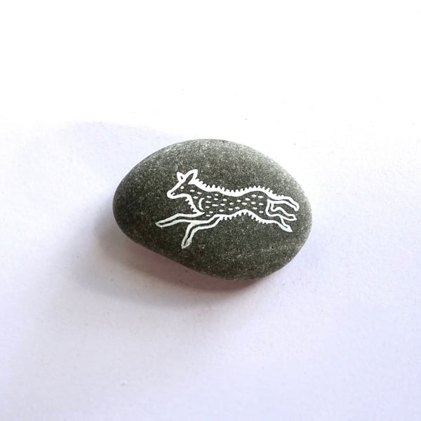 Leaping Lamb Stone - READY TO SHIP