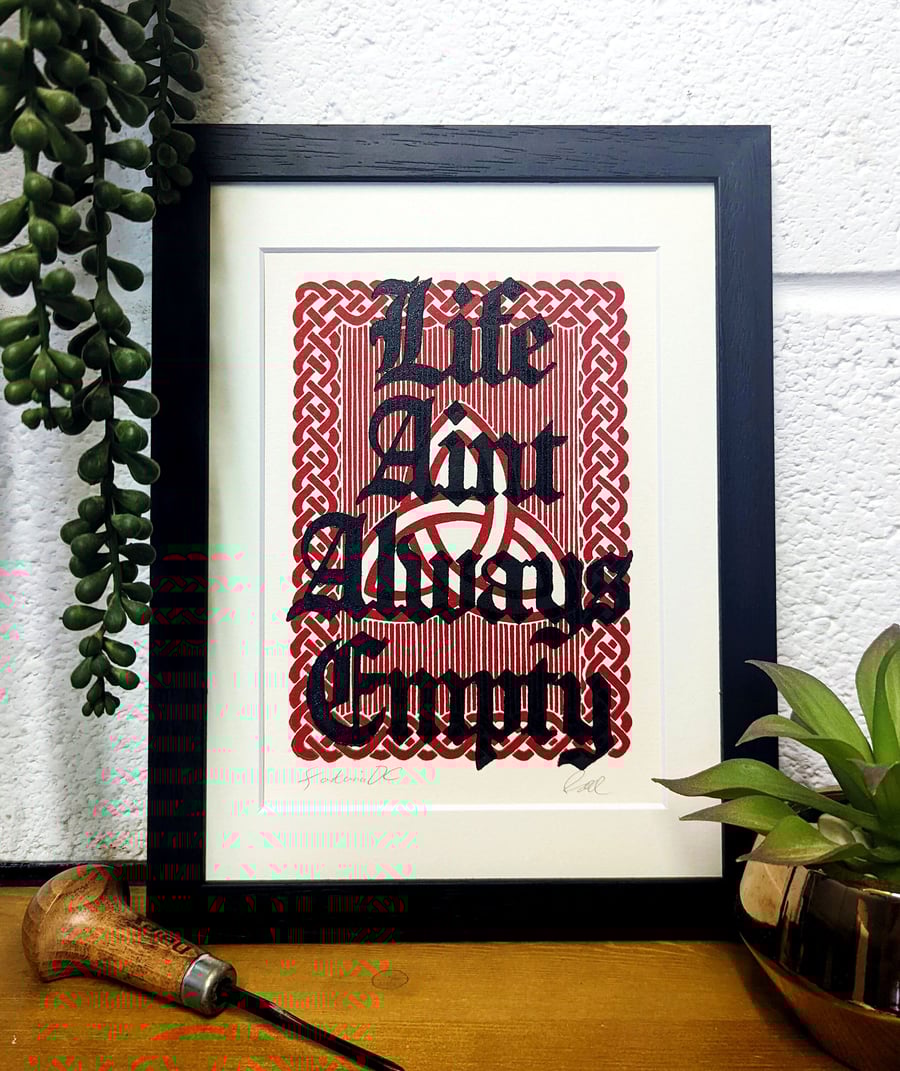 Fontaines DC- Original Lino Print