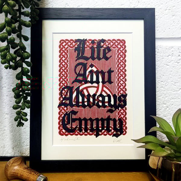 Fontaines DC- Original Lino Print