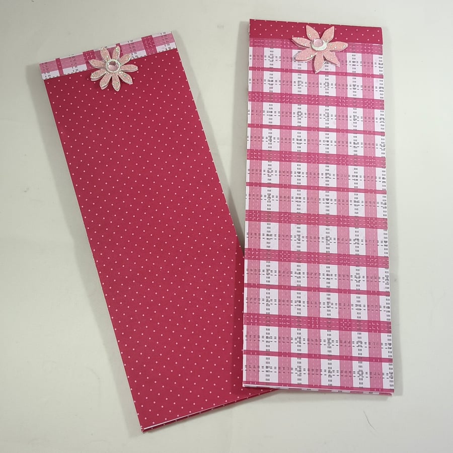 Pack of two lined notepads