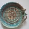 Hand dyed Rope Dish
