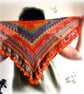 PATTERN ONLY Triangular Crochet Shawl In Boho Style (PDF File) - Image 5